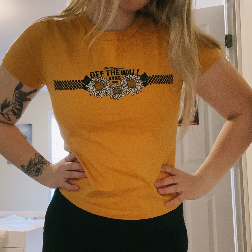 Vans cropped Daisy top